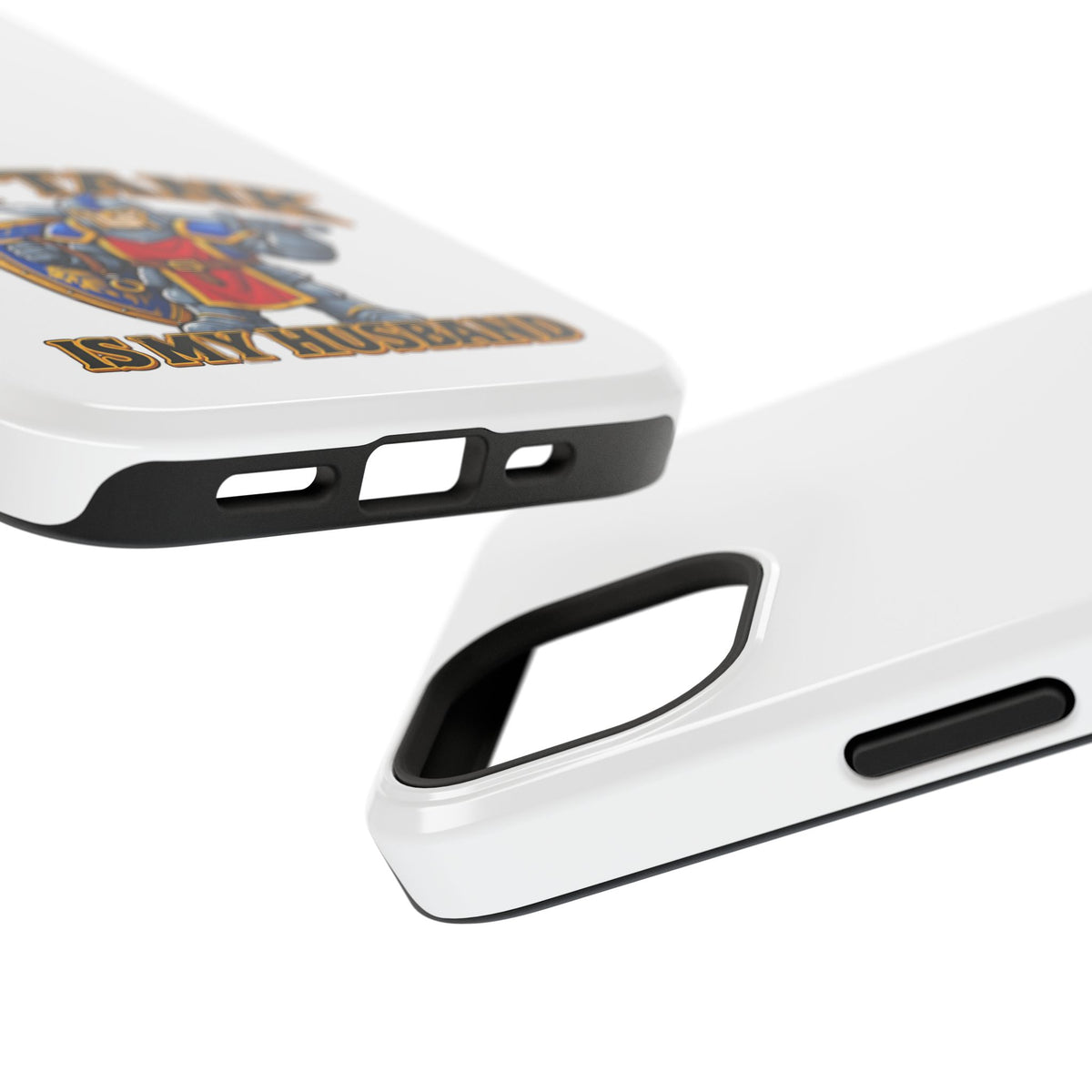 Phone Case — 'My Tank Is My Husband' Heavy-Duty Impact-Resistant Phone Case