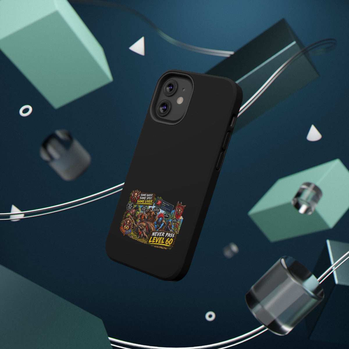 Phone Case — 'Same Quest, Same Spot' Heavy-Duty Impact-Resistant Phone Case