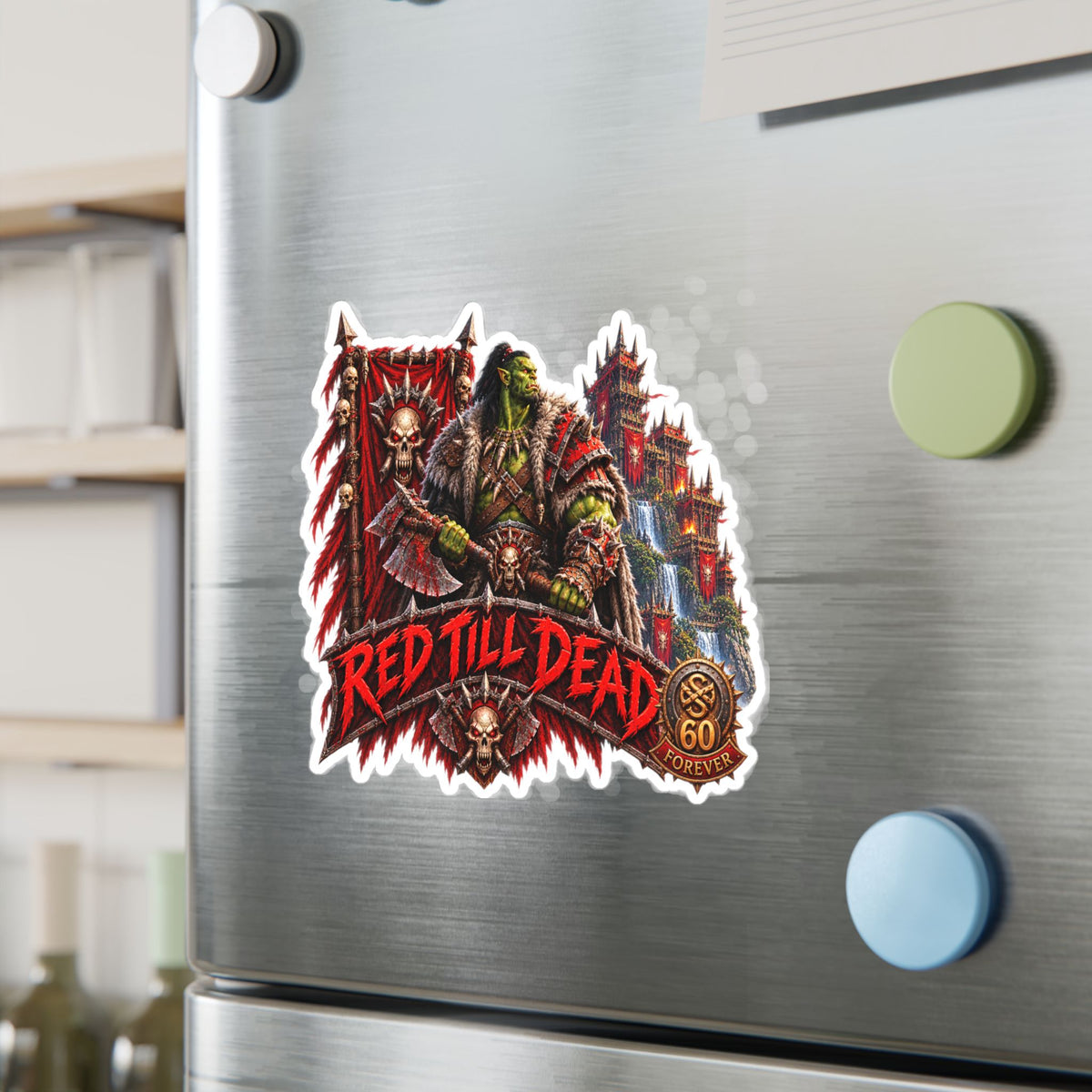 Red Till Dead – Poster Decal