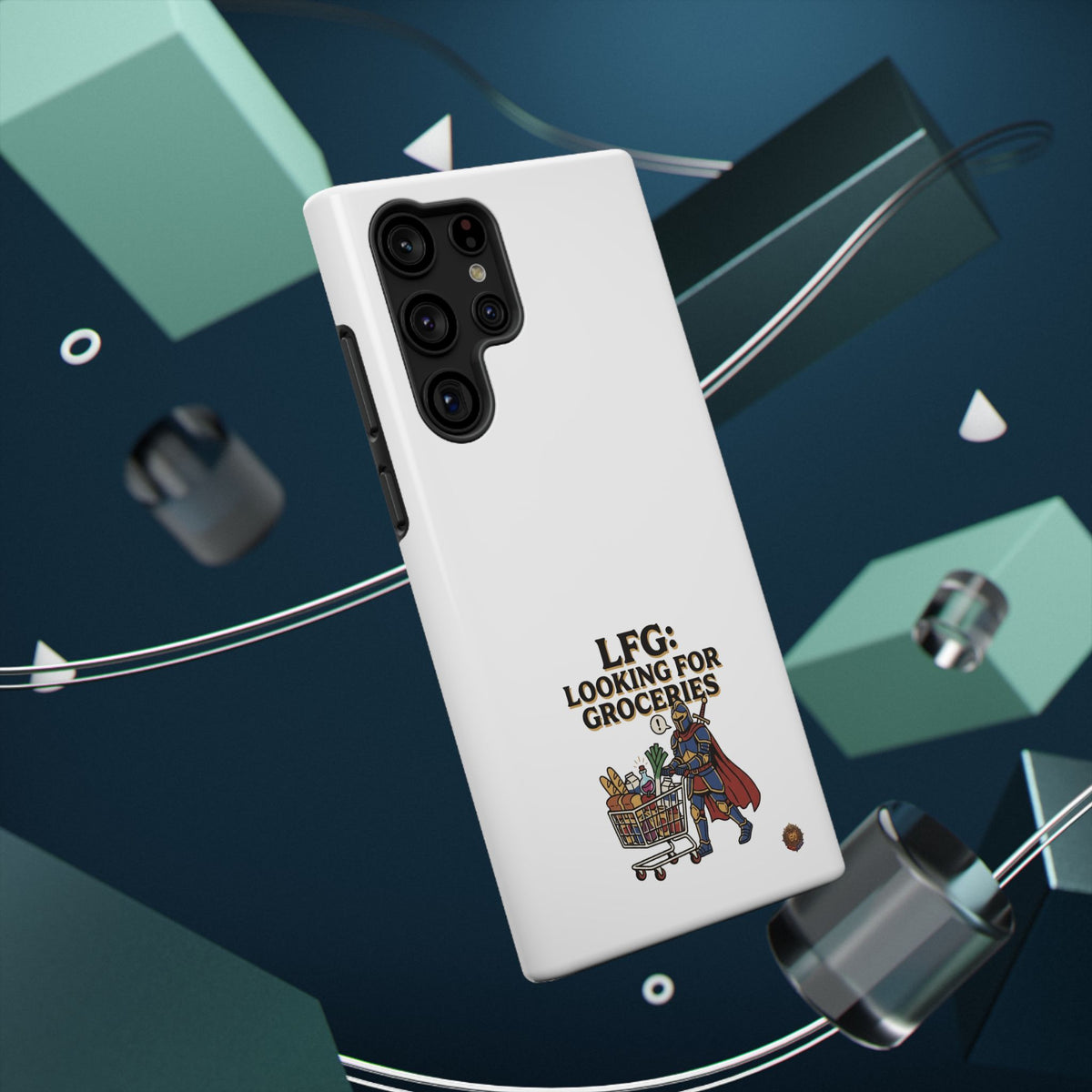 Phone Case — 'LFG: Looking for Groceries' Heavy-Duty Impact-Resistant Phone Case