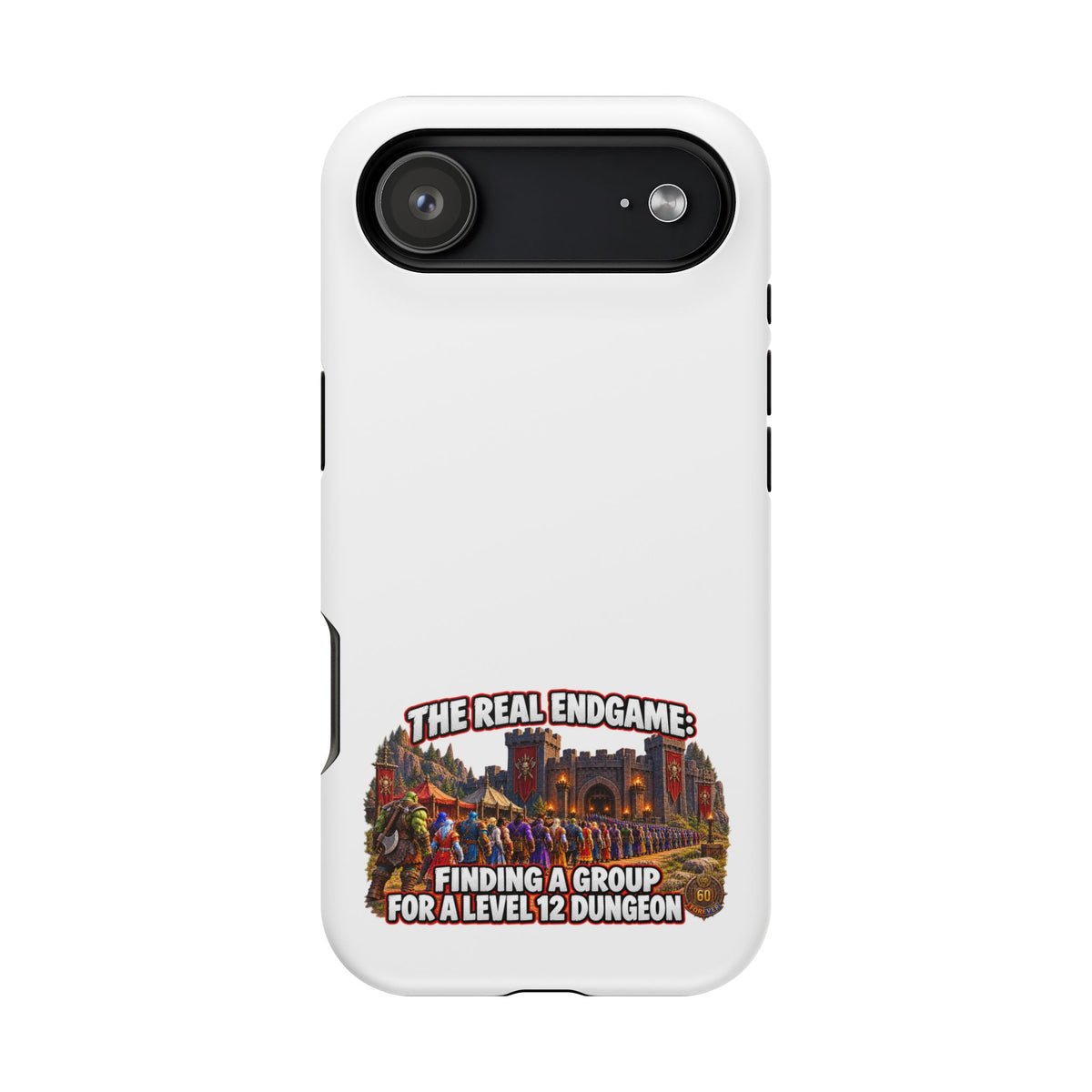 'The Real Endgame: Finding a Group' Heavy-Duty Impact-Resistant Phone Case