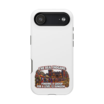 'The Real Endgame: Finding a Group' Heavy-Duty Impact-Resistant Phone Case