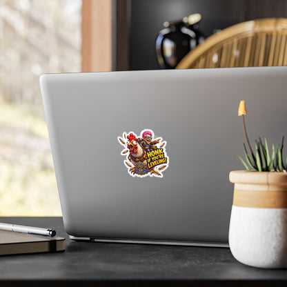 Honk If You're Leveling – Poster Decal