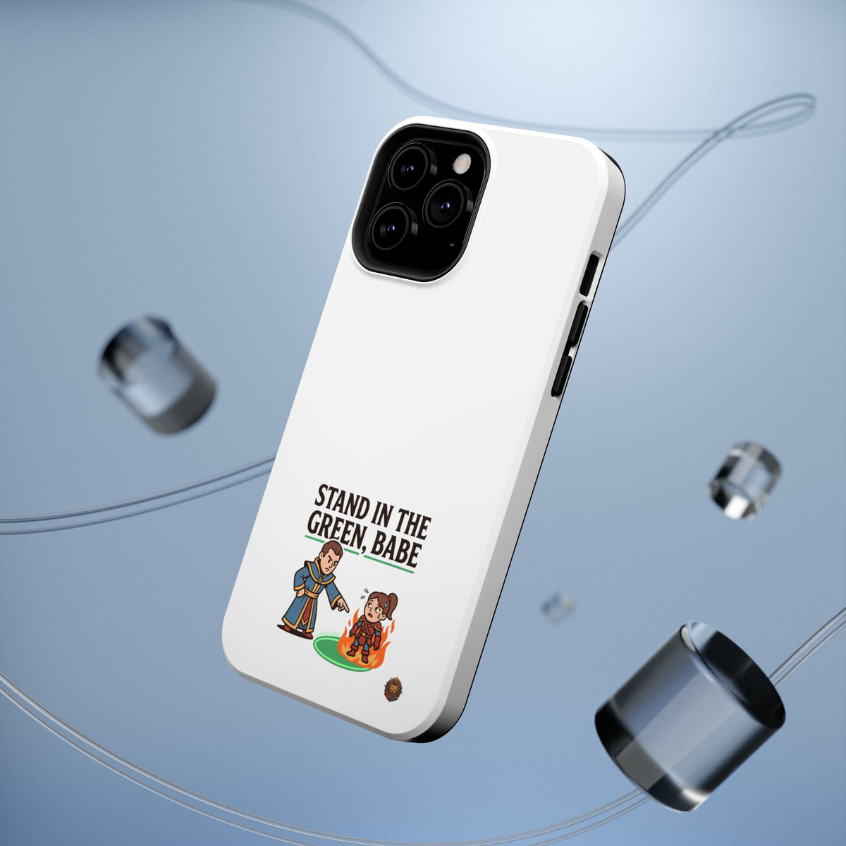 Phone Case — 'Stand in the Green, Babe' Heavy-Duty Impact-Resistant Phone Case