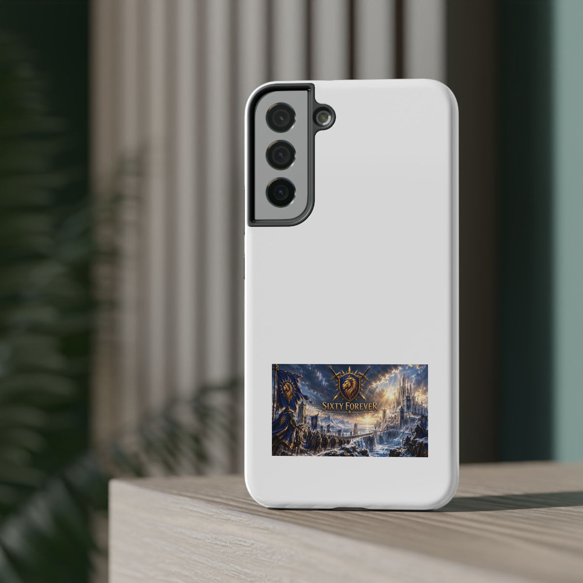 Sixty Forever – Lion Shield – Phone Case