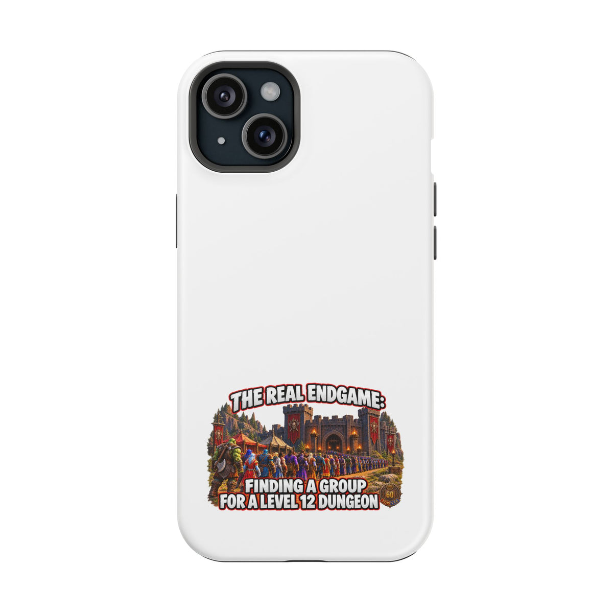 'The Real Endgame: Finding a Group' Heavy-Duty Impact-Resistant Phone Case