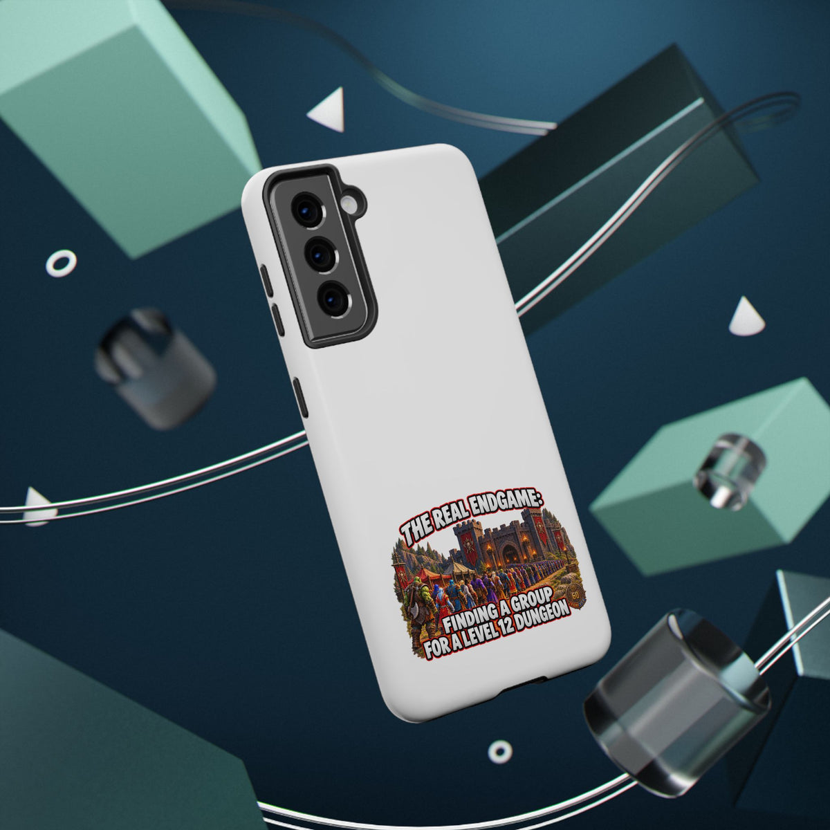 'The Real Endgame: Finding a Group' Heavy-Duty Impact-Resistant Phone Case