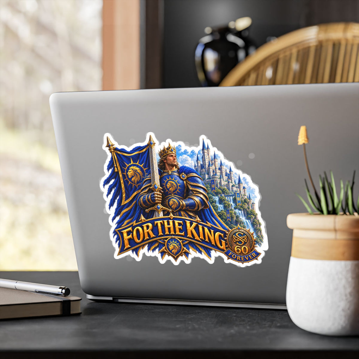For The King – Banner – Poster Decal