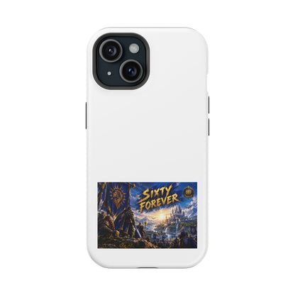 Sixty Forever – Blue Banner – Phone Case
