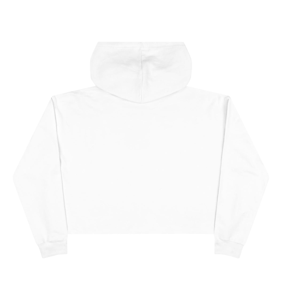 Sixty Forever Cropped Hoodie — Vintage Gothic Crest Graphic