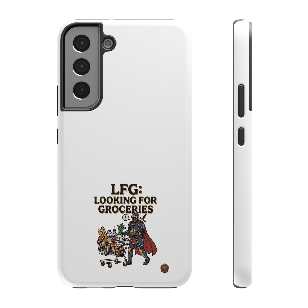 Phone Case — 'LFG: Looking for Groceries' Heavy-Duty Impact-Resistant Phone Case