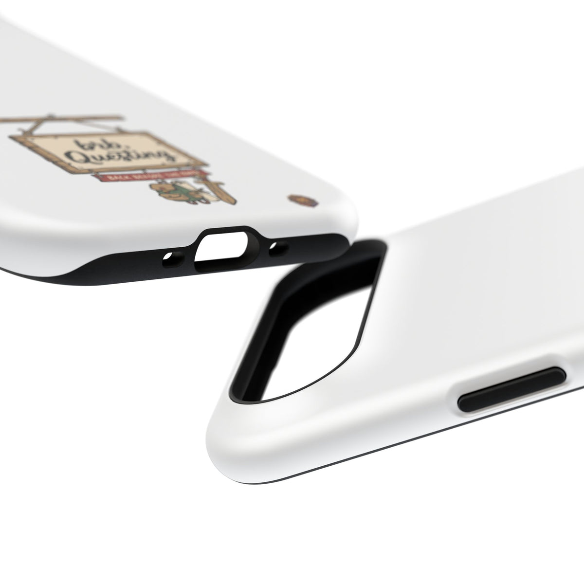 brb, Questing – Phone Case