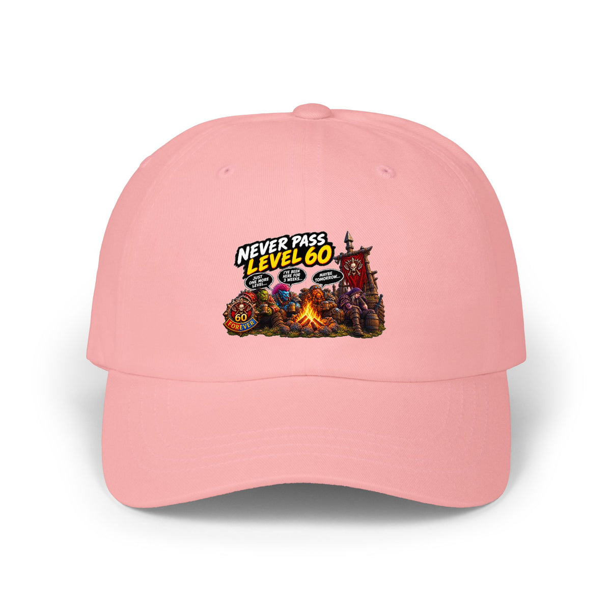 Never Pass Level 60 – Cap