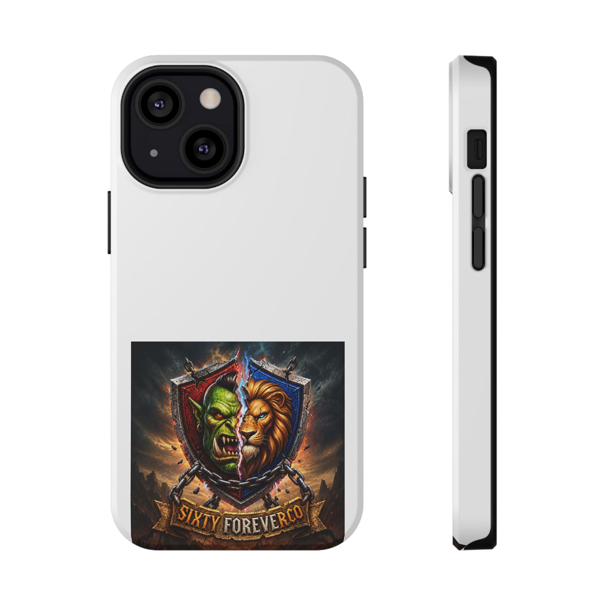 Pick Your Side – Split Shield – Phone Case