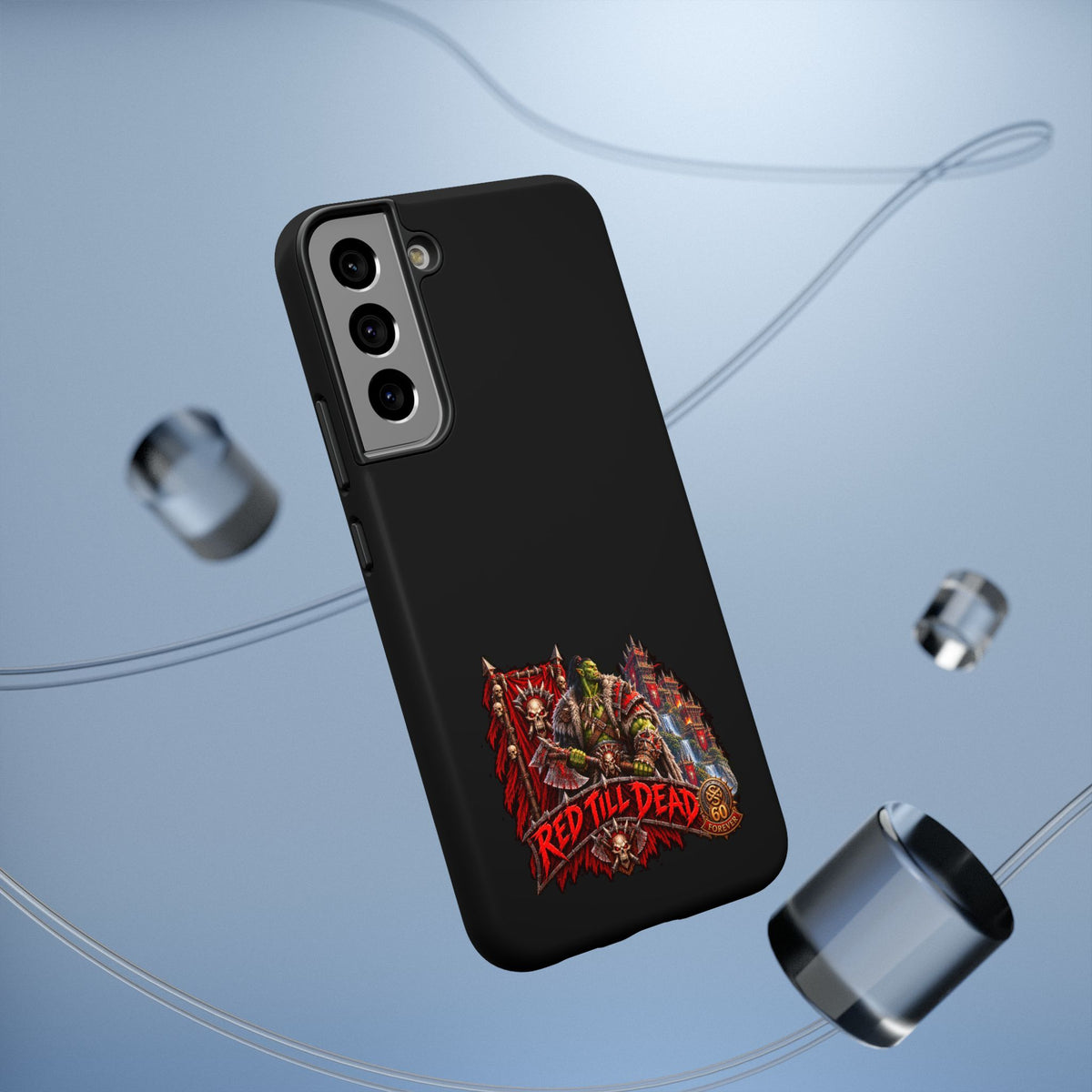 Phone Case — 'Red Till Dead' Heavy-Duty Impact-Resistant Phone Case