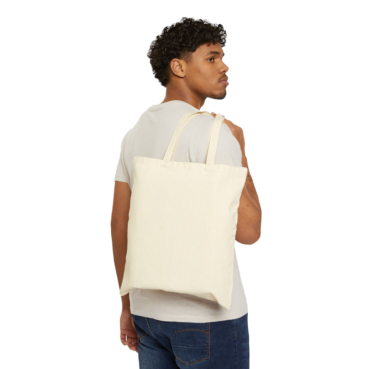 For The King Fantasy Tote Bag - Cotton Canvas Book Lover Grocery Shopper