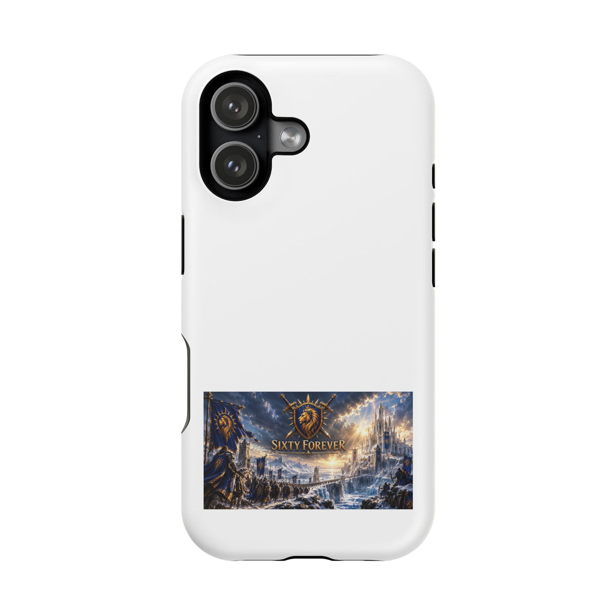 Sixty Forever – Lion Shield – Phone Case