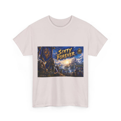 Sixty Forever – Blue Banner – T-Shirt