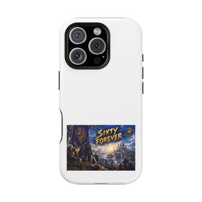 Sixty Forever – Blue Banner – Phone Case
