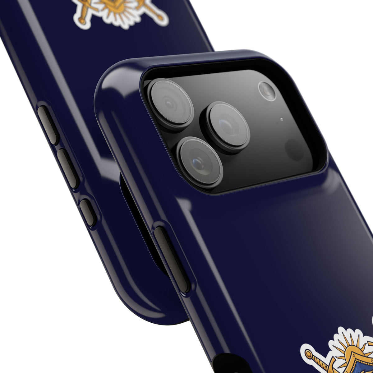 Phone Case — 'For The King Crest' Heavy-Duty Impact-Resistant Phone Case