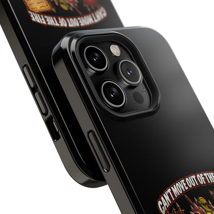 Phone Case — 'Can't Move Out of the Fire, It Would Lower My DPS' Heavy-Duty Impact-Resistant Phone Case