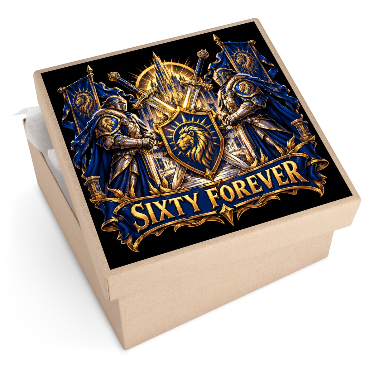 Gaming Sticker — "Can't Move Out of the Fire, It Would Lower My DPS" Square Vinyl Sticker