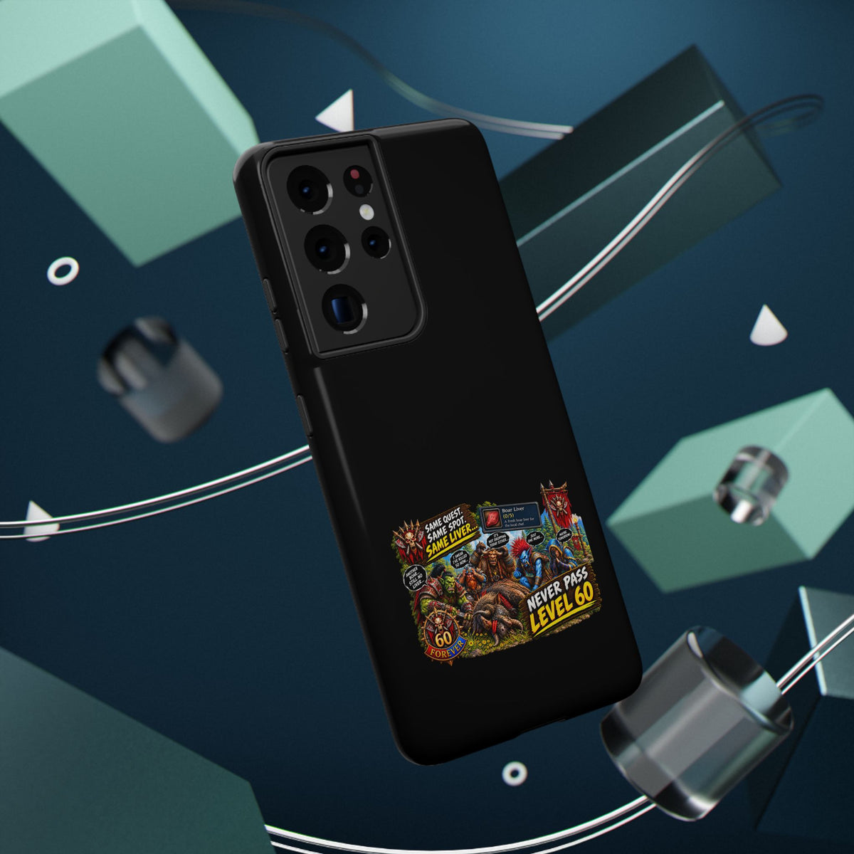 Phone Case — 'Same Quest, Same Spot' Heavy-Duty Impact-Resistant Phone Case
