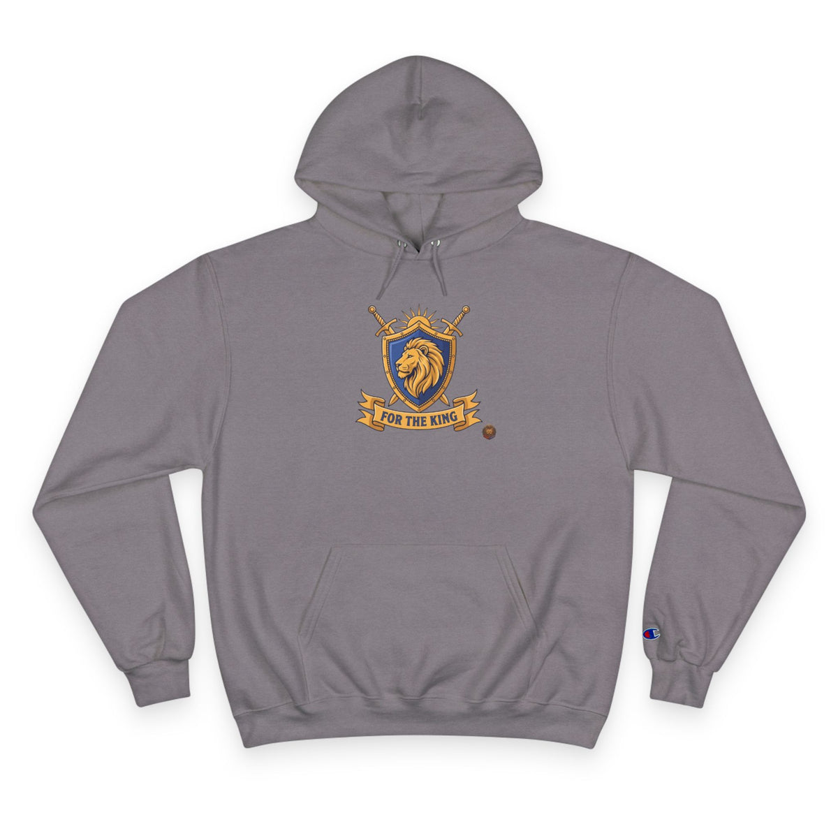 For The King – Crest – Hoodie | Sixty Forever Co.