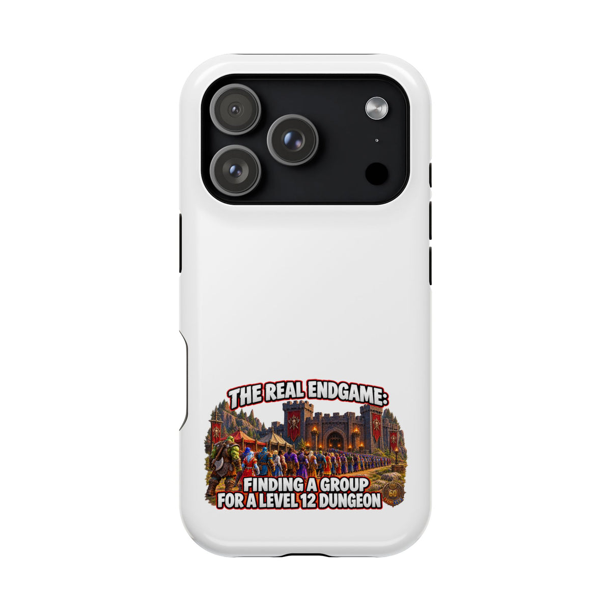 'The Real Endgame: Finding a Group' Heavy-Duty Impact-Resistant Phone Case
