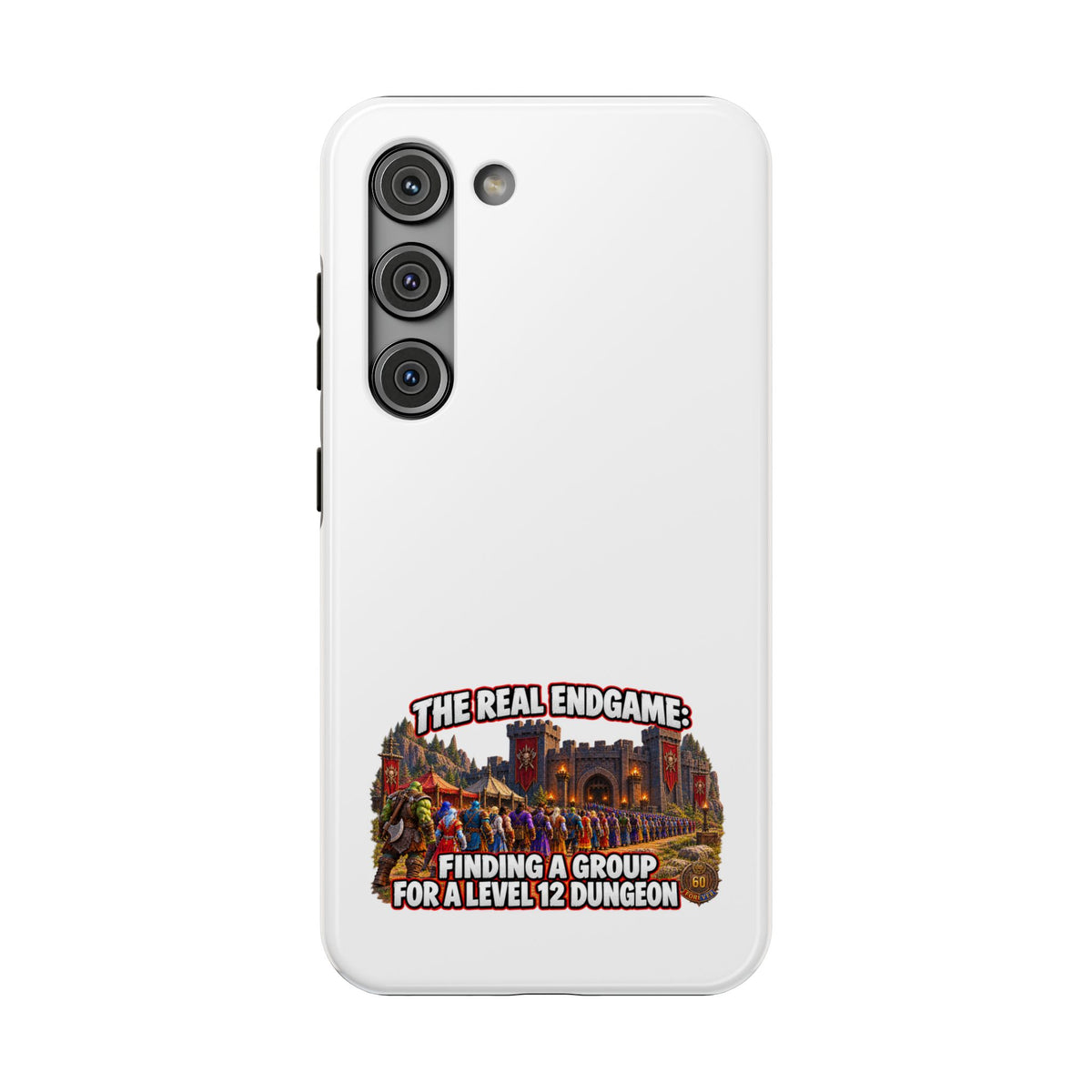'The Real Endgame: Finding a Group' Heavy-Duty Impact-Resistant Phone Case