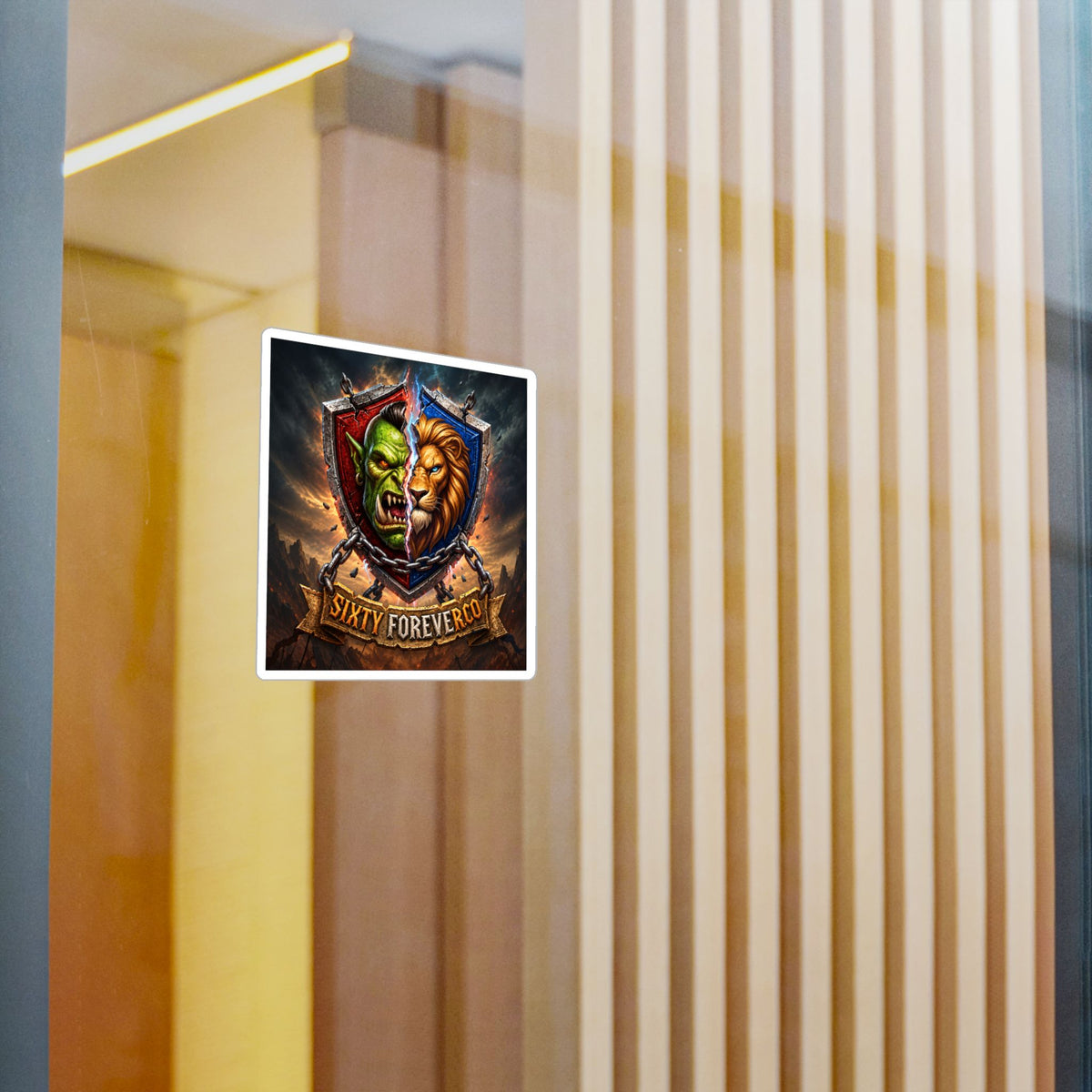 Pick Your Side – Split Shield – Sticker