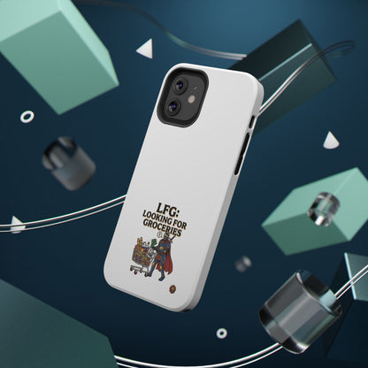 Phone Case — 'LFG: Looking for Groceries' Heavy-Duty Impact-Resistant Phone Case