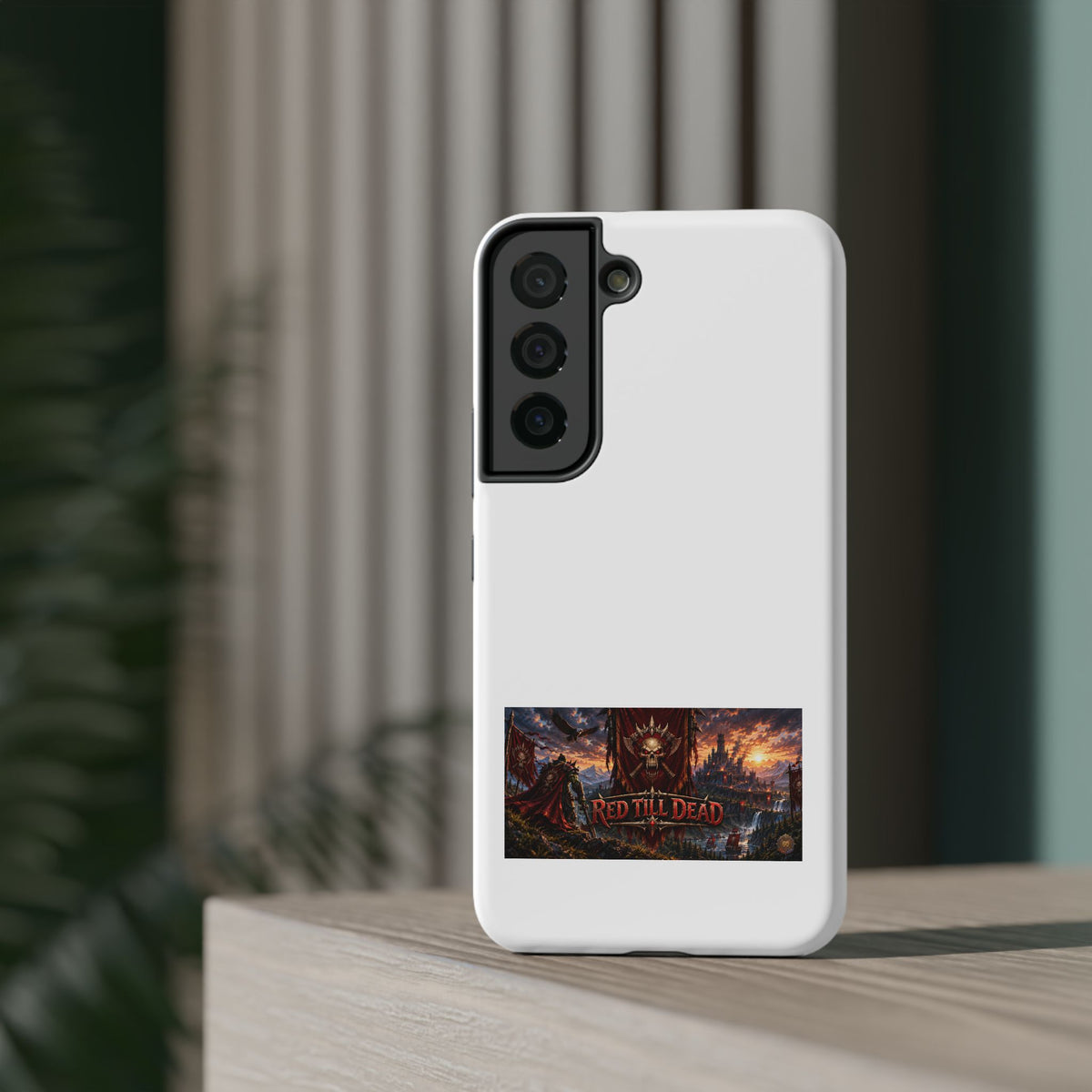 Red Till Dead – Banner Art – Phone Case