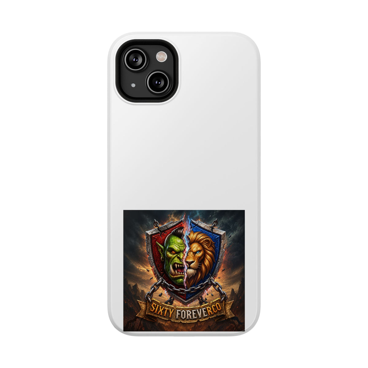 Pick Your Side – Split Shield – Phone Case