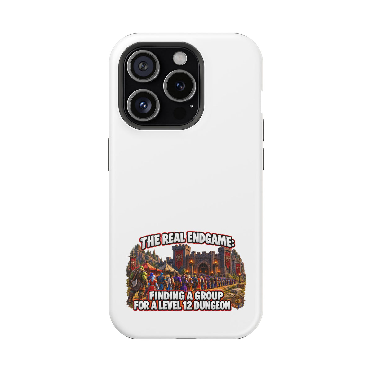 'The Real Endgame: Finding a Group' Heavy-Duty Impact-Resistant Phone Case
