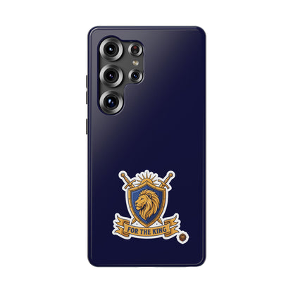 Phone Case — 'For The King Crest' Heavy-Duty Impact-Resistant Phone Case