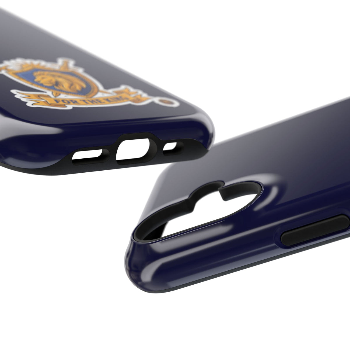 Phone Case — 'For The King Crest' Heavy-Duty Impact-Resistant Phone Case