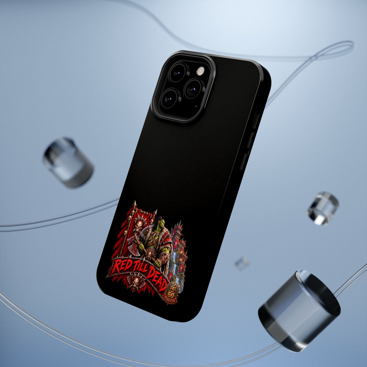 Phone Case — 'Red Till Dead' Heavy-Duty Impact-Resistant Phone Case