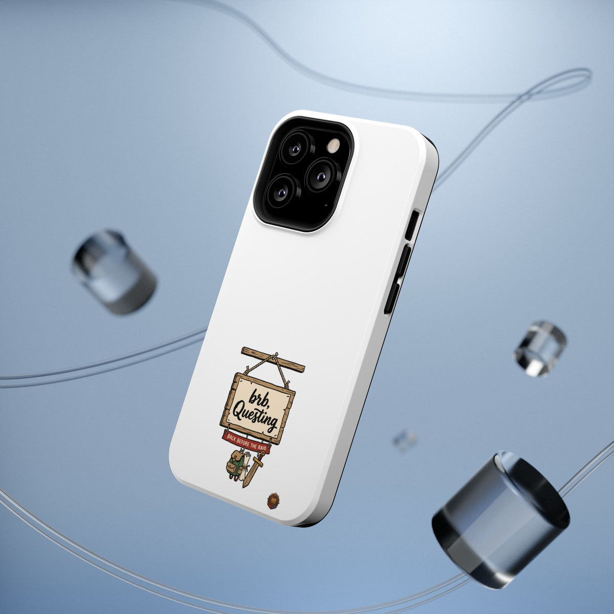 brb, Questing – Phone Case