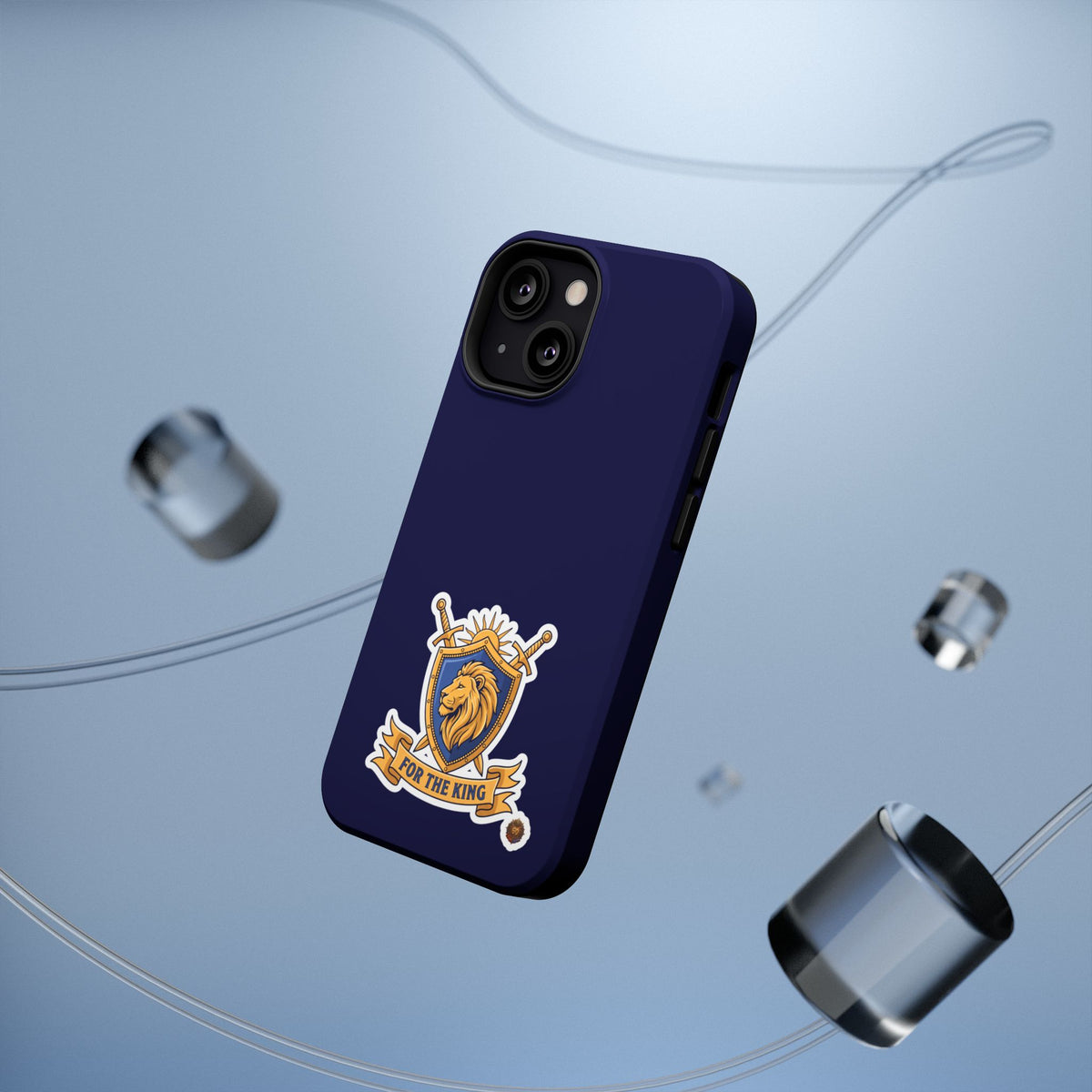 Phone Case — 'For The King Crest' Heavy-Duty Impact-Resistant Phone Case