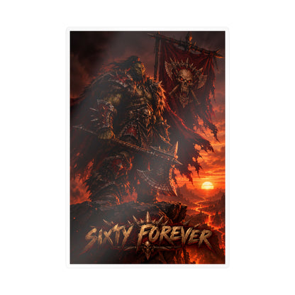 Sixty Forever – Warlord at Dusk – Sticker