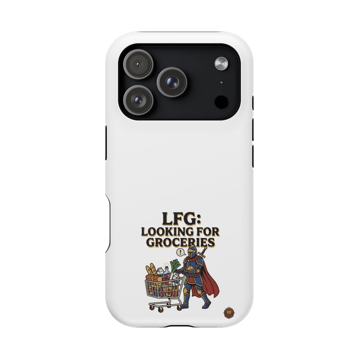 Phone Case — 'LFG: Looking for Groceries' Heavy-Duty Impact-Resistant Phone Case