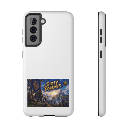 Sixty Forever – Blue Banner – Phone Case