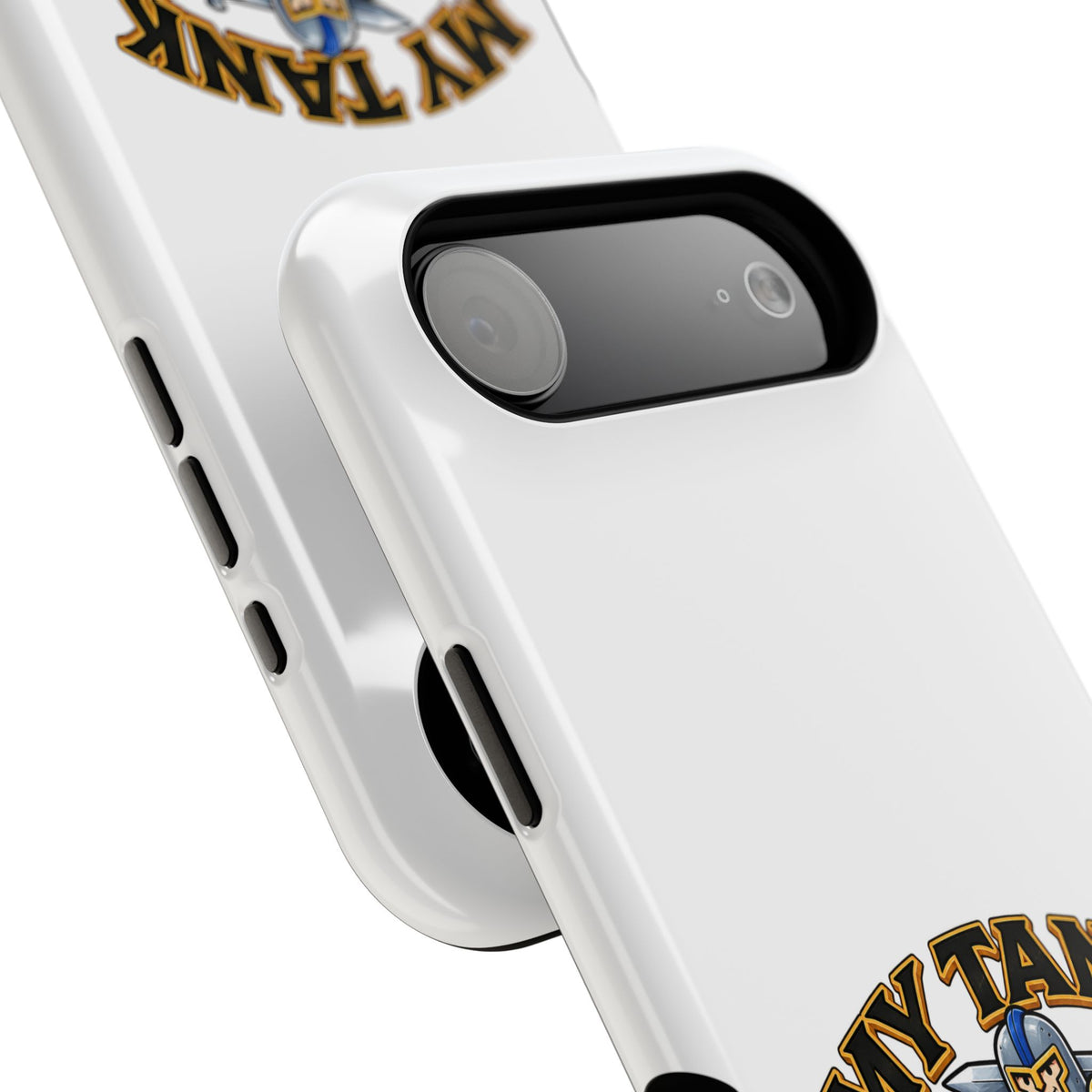 Phone Case — 'My Tank Is My Husband' Heavy-Duty Impact-Resistant Phone Case