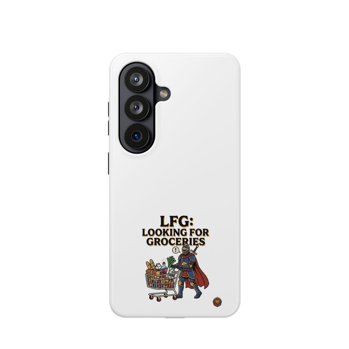 Phone Case — 'LFG: Looking for Groceries' Heavy-Duty Impact-Resistant Phone Case