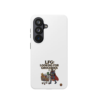 Phone Case — 'LFG: Looking for Groceries' Heavy-Duty Impact-Resistant Phone Case
