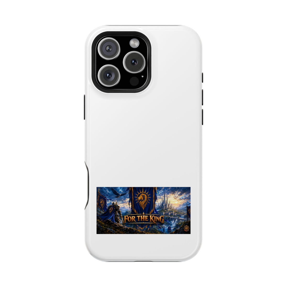 For The King – Banner Art – Phone Case
