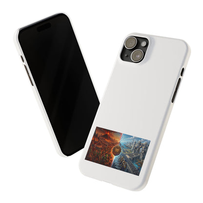 Viking Warrior Slim Phone Case — Norse Saga Art
