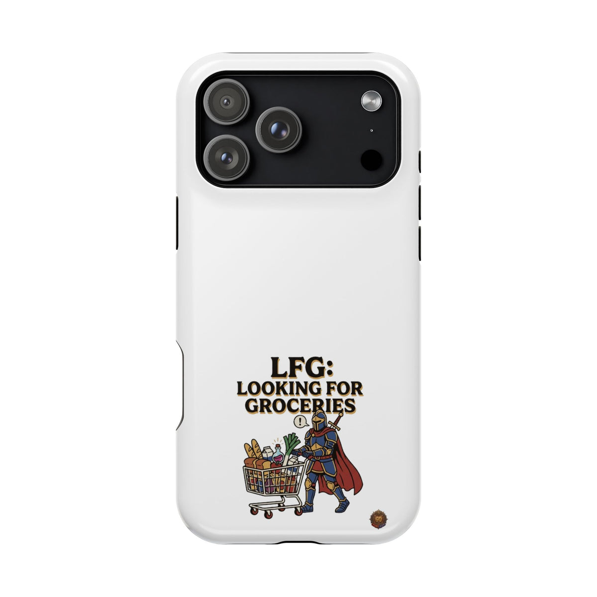 Phone Case — 'LFG: Looking for Groceries' Heavy-Duty Impact-Resistant Phone Case