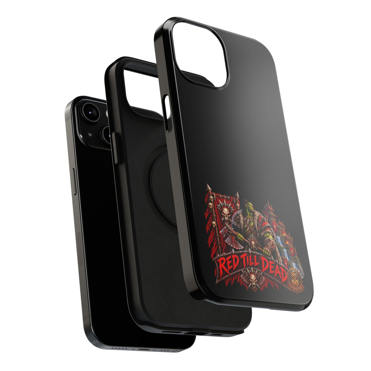 Phone Case — 'Red Till Dead' Heavy-Duty Impact-Resistant Phone Case